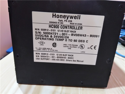 900R12-0101 Honeywell 12 슬롯 I/O 랙 HC900 컨트롤러 PLC 모듈
