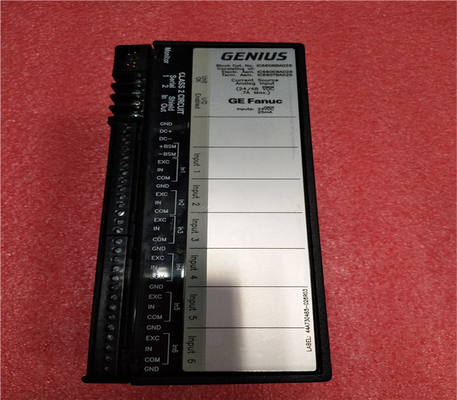IC660BBA020 GE Fanuc Genius I/O PLC 시스템 전류 아날로그 블록 General Electric