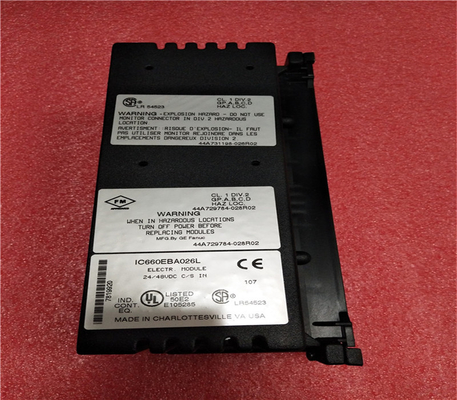 IC660BBA023 GE Fanuc 열전대 입력 블록 전원 공급 장치 전압 18 - 56VDC General Electric