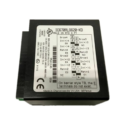 IC670ALG620 GE 파눅 GE 전계 제어 4 채널 RTD 아날로그 입력은 3 전선 제너럴 일렉트릭을 분리했습니다