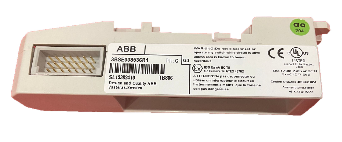 ABB TB806 3BSE008536R1 아드밴트 800xA 모듈버스 확장 케이블 어댑터 D-Sub 25, 남성