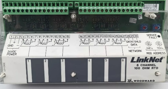 우드워드 9905-970 6채널 입력 모듈 24 Vdc -40°C ~ +85°C