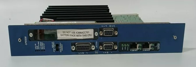 IC698CPE030 GE 중앙 처리 장치 CPU는 I/O 및 스마트 옵션 모듈과 통신
