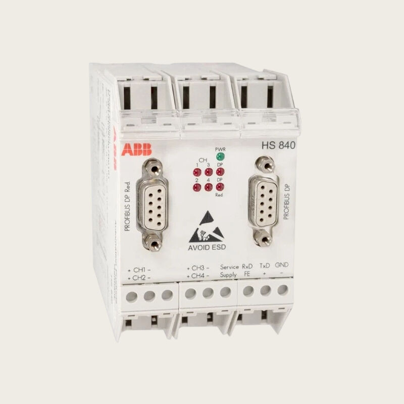 HS840 ABB LD 800P 위험 구역 2의 DP 네트워크로 PROFIBUS PA를 위한 4채널 연결 장치