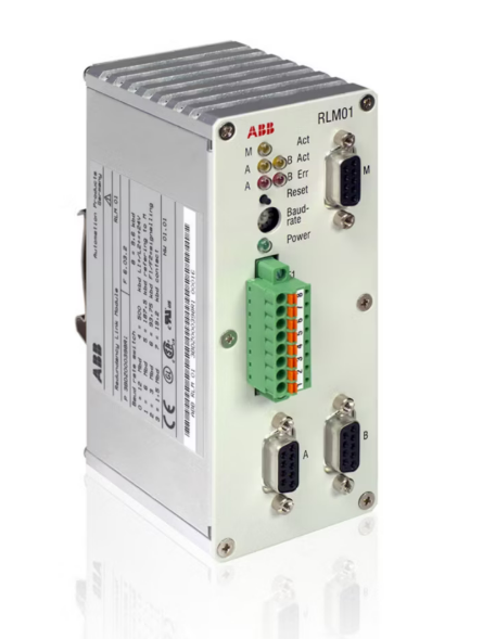ABB RLM01 PROFIBUS 이중화 링크 모듈(이중화 PROFIBUS DP 신호 리피터 및 자동 라인 스위칭 포함)