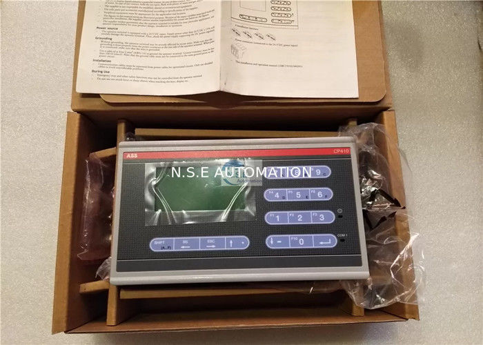 CP410M ABB PLC 제어판 16 기능 키 3'' LCD 그래픽 흑백 I/O DCS 1SBP260181R1001