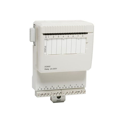 DO802 ABB 디지털 출력 릴레이 8ch 24-230V DC AC PLC 예비 부품 3BSE022364R1