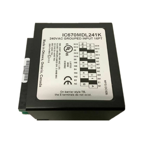 IC670MDL640 GE 파눅 GE 분야 입출력 24VDC Pos / Neg 개별 입력 모듈 제너럴 일렉트릭