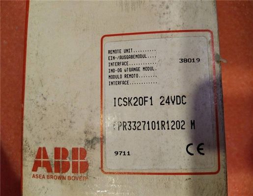 ICSK20F1 ABB Procontic CS 31 ICSK 20F1 I/O Remote Unit CS31 PLC Spare Parts FPR3327101R1202